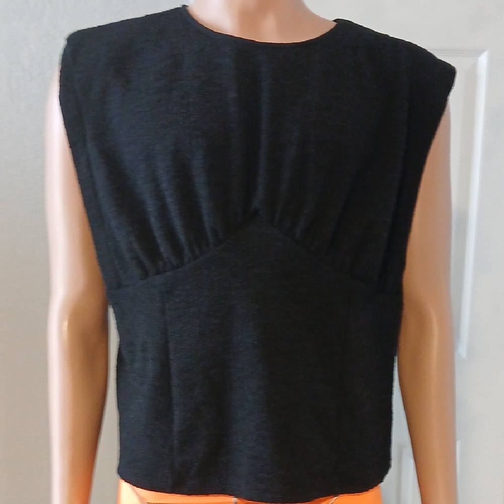 Express Black Muscle Tee